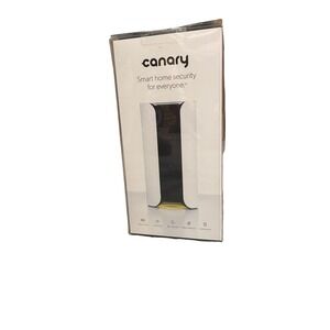 Canary C100D1511244 Smart Home Security Camera - White Sealed New in Box